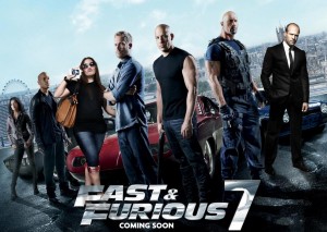 Fast and Furious 7 poster