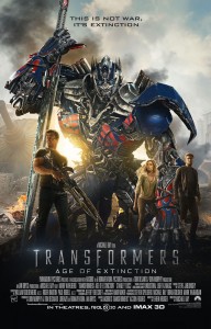 Transformers 4 La Era de la Extinción poster ingles